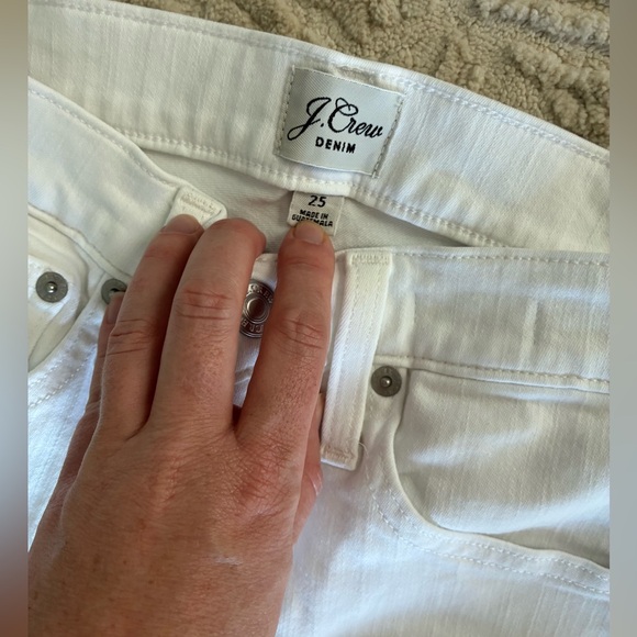 J.Crew White Jeans NWOT - Picture 2 of 3